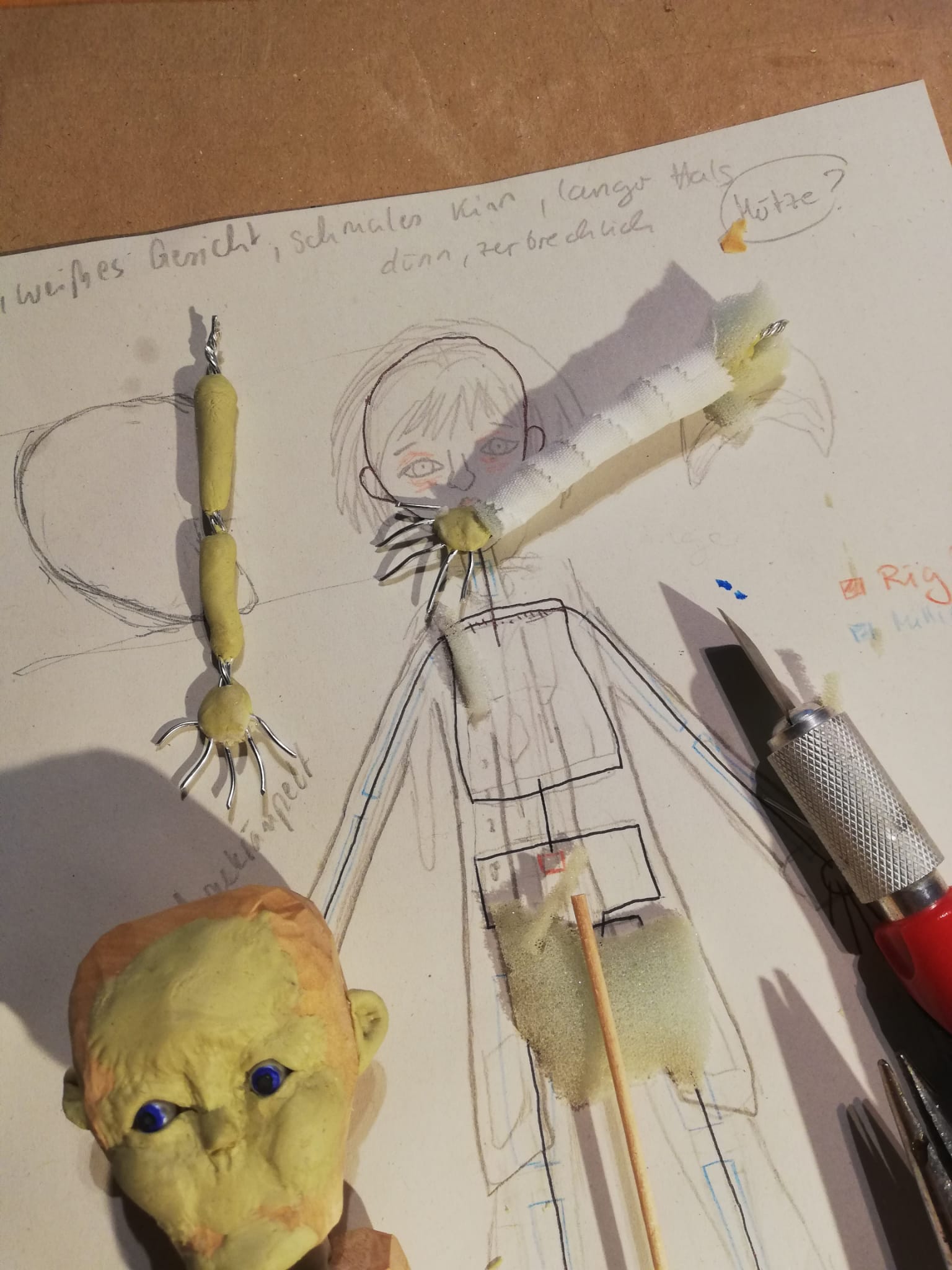 benötigte Materialien